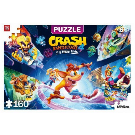 Kids Puzzle: Crash Bandicoot 4: It's About Time (160 elementów) Good Loot motyleksiazkowe.pl