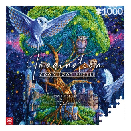 Imagination Puzzle: Roch Urbaniak Wyspa Sów (1000 elementów) Good Loot motyleksiazkowe.pl