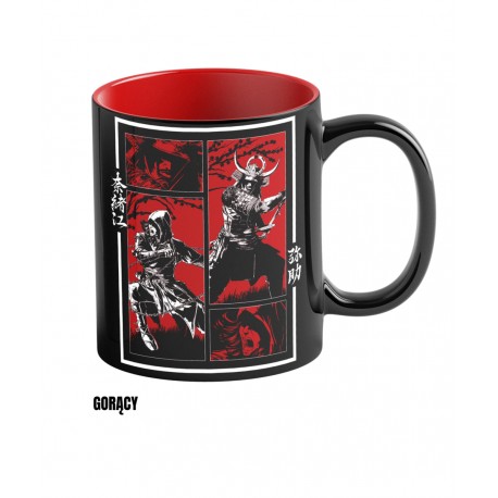 Assassin's Creed Shadows Heat Reveal Mug Good Loot motyleksiazkowe.pl
