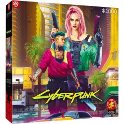 Good Loot Gaming Puzzle: Cyberpunk 2077 Kitsch Style 1000 elementów Good Loot motyleksiazkowe.pl