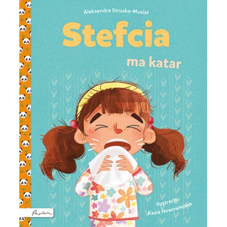 Stefcia ma katar Aleksandra Struska-Musiał motyleksiazkowe.pl