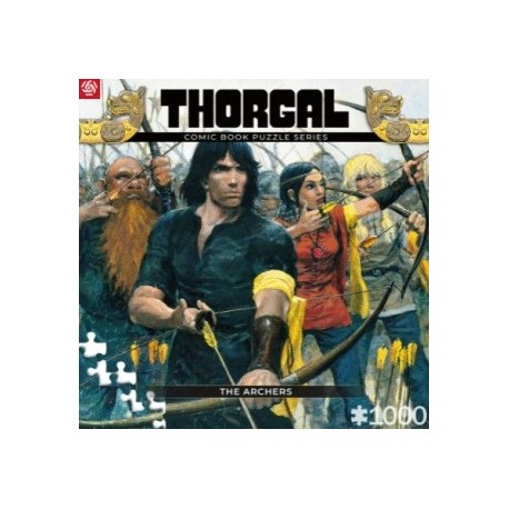 Puzzle Comic Book Puzzle: Thorgal - The Archers (1000 elementów) praca zbiorowa motyleksiazkowe.pl