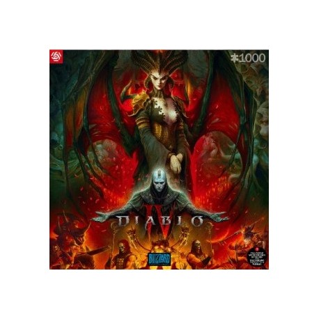 Puzzle Gaming Puzzle: Diablo IV Lilith Composition (1000 elementów) Good Loot motyleksiazkowe.pl