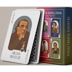 Karty do gry - Filozofia współczesna - Talia filozofów motyleksiazkowe.pl