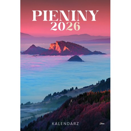 Pieniny 2026 Kalendarz wieloplanszowy motyleksiazkowe.pl