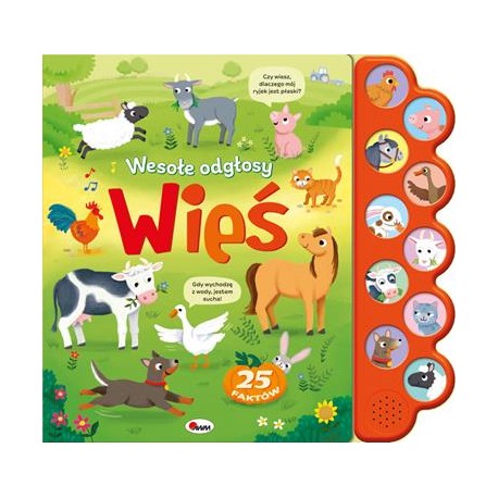 Wesołe odgłosy. Wieś motyleksiazkowe.pl