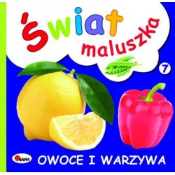 Świat maluszka Owoce i warzywa motyleksiazkowe.pl