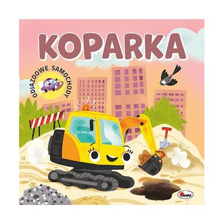 Odjazdowe samochody Koparka motyleksiazkowe.pl