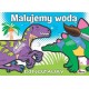 Malujemy wodą Dinozaury motyleksiazkowe.pl