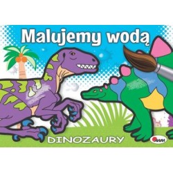 Malujemy wodą Dinozaury motyleksiazkowe.pl