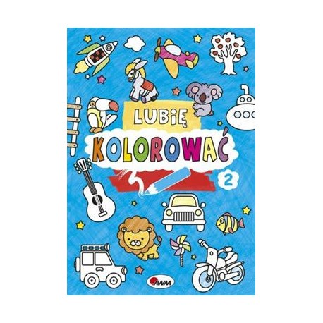 Lubię kolorować 2 motyleksiazkowe.pl