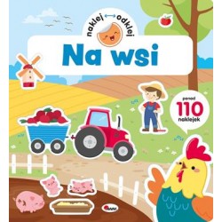 Naklej odklej Na wsi motyleksiazkowe.pl