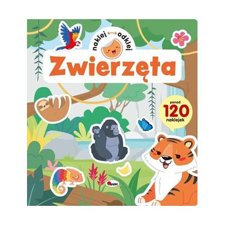 Naklej odklej Na wsi Zwierzęta motyleksiazkowe.pl
