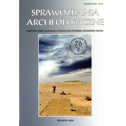 Sprawozdania Archeologiczne t. 76/2/2024 motyleksiazkowe.pl