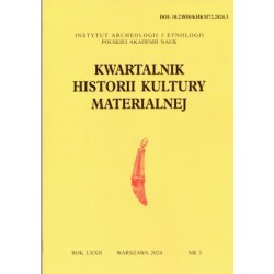 Kwartalnik Historii Klultury Materialnej 72//3 2024 motyleksiazkowe.pl
