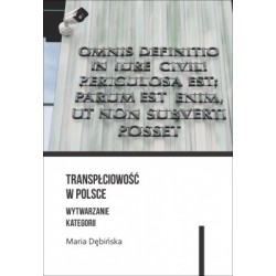 Transpłciowość w Polsce. Wytwarzanie kategorii Maria Dębińska motyleksiazkowe.pl