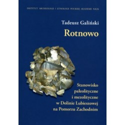Rotnowo. Stanowisko paleolityczne i mezolityczne w Dolinie Lubieszowej na Pomorzu Zachodnim Tadeusz Galiński motyleksiazkowe.pl