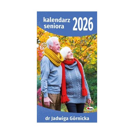 Kalendarz 2026 Seniora motyleksiazkowe.pl