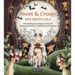 Sweet & Creepy Kolorowanka motyleksiazkowe.pl