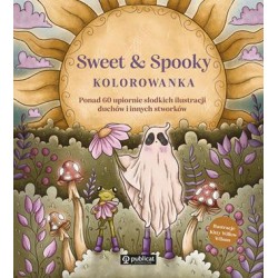 Sweet & Spooky Kolorowanka praca zbiorowa motyleksiazkowe.pl