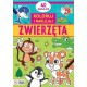 Zwierzęta. Koloruj i naklejaj motyleksiazkowe.pl