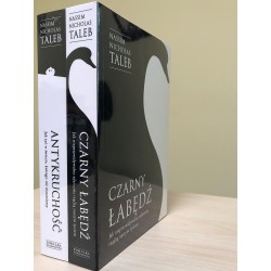 PAKIET Czarny łabędź / Antykruchość Nassim Nicholas Taleb motyleksiazkowe.pl