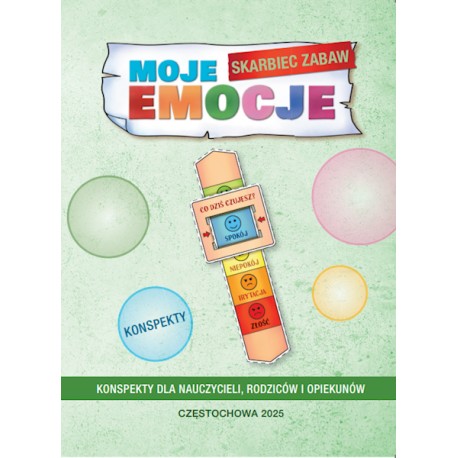 Moje Emocje. Skarbiec Zabaw Agnieszka Delakowicz-Borek motyleksiazkowe.pl
