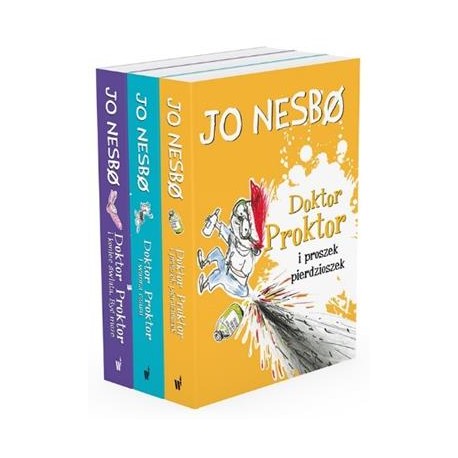Pakiet Doktor Proktor tomy 1-3 Jo Nesbo motyleksiazkowe.pl