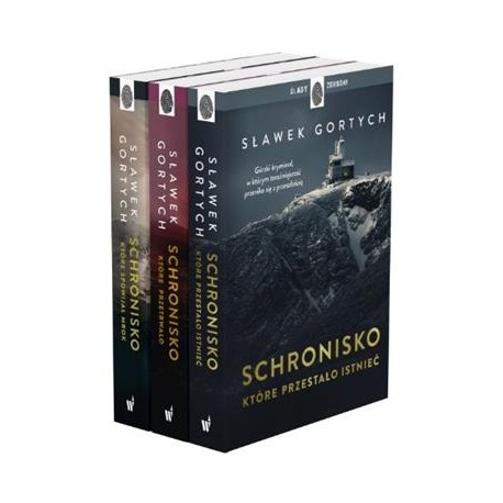 Pakiet Schronisko Tom 1-3 Sławek Gortych motyleksiazkowe.pl