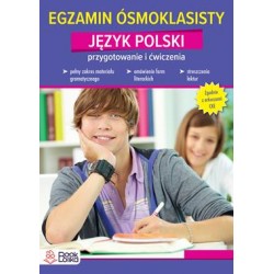 Egzamin ósmoklasisty. Język polski. Przygotowanie i ćwiczenia Magdalena Żukowska-Bąk motyleksiazkowe.pl