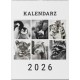 Kalendarz zwierzęta 2026 motyleksiazkowe.pl