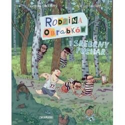 Rodzina Obrabków i srebrny puchar Sparring  Anders  motyleksiazkowe.pl