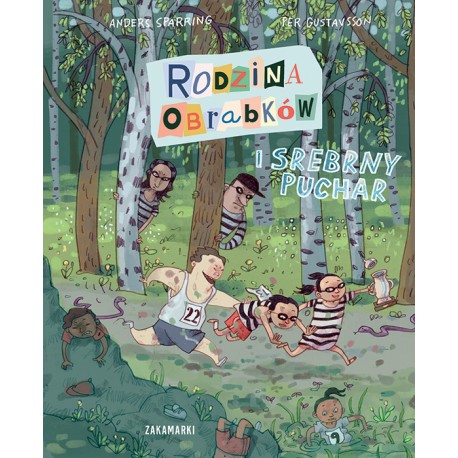 Rodzina Obrabków i srebrny puchar Sparring  Anders  motyleksiazkowe.pl