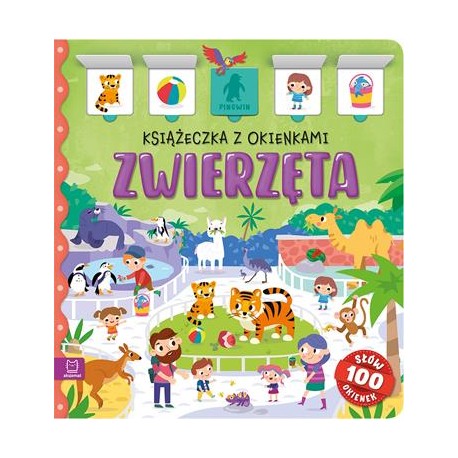 Książeczka z okienkami. Zwierzęta motyleksiazkowe.pl