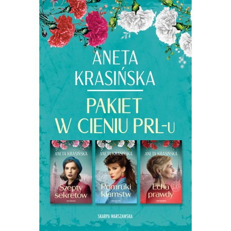 Pakiet "W cieniu PRL-u" Aneta Krasińska motyleksiazkowe.pl