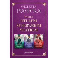 Pakiet "Otuleni syberyjskim wiatrem" Wioletta Piasecka motyleksiazkowe.pl