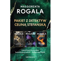 Pakiet z detektyw Celiną Stefańską Małgorzata Rogala motyleksiazkowe.pl
