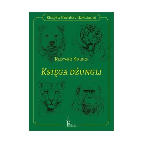 Księga dżungli Rudyard Kipling motyleksiazkowe.pl