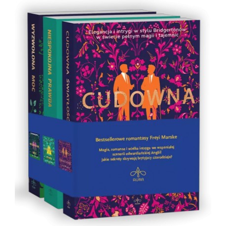 PAKIET „Cudowna światłość”,  „Niespokojna prawda”,  „Wyzwolona moc” Freya Marske motyleksiazkowe.pl