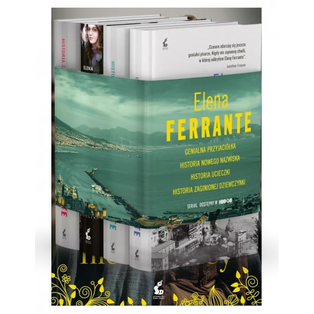 PAKIET ELENA FERRANTE Genialna przyjaciółka motyleksiazkowe.pl