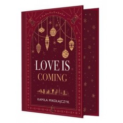 Love is coming /ilustrowane brzegi Kamila Mikołajczyk motyleksiazkowe.pl
