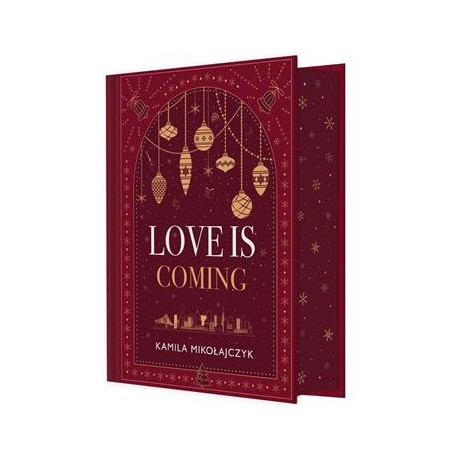 Love is coming /ilustrowane brzegi Kamila Mikołajczyk motyleksiazkowe.pl