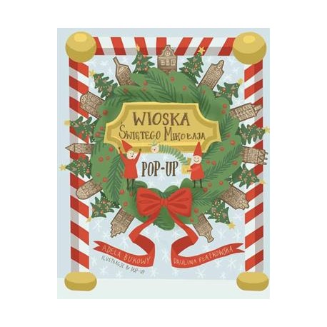 Wioska Świętego Mokołaja. Rozkładanka motyleksiazkowe.pl
