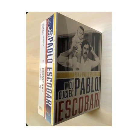 Pakiet Mój ojciec Pablo Escobar /Syn Escobara pierworodny Juan Pablo Escobar motyleksiazkowe.pl