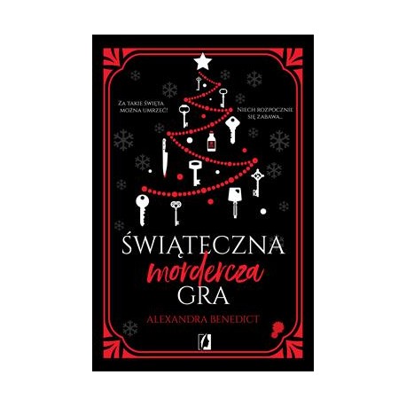 Świąteczna mordercza gra Alexandra Benedict motyleksiazkowe.pl