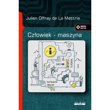 Człowiek-maszyna Julien Offray de la Mettrie motyleksiazkowe.pl