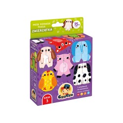 Moje pierwsze puzzle Zwierzątka dla dzieci: 15m+