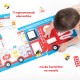 Puzzle z dziurką Wóz strażacki CzuCzu motyleksiazkowe.pl
