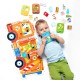 Moto puzzle Śmieciarka dla dzieci: 2+, 3+ CzuCzu motyleksiazkowe.pl