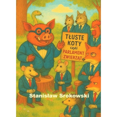 Tłuste koty czyli parlament zwierząt Stanisław Srokowski motyleksiazkowe.pl